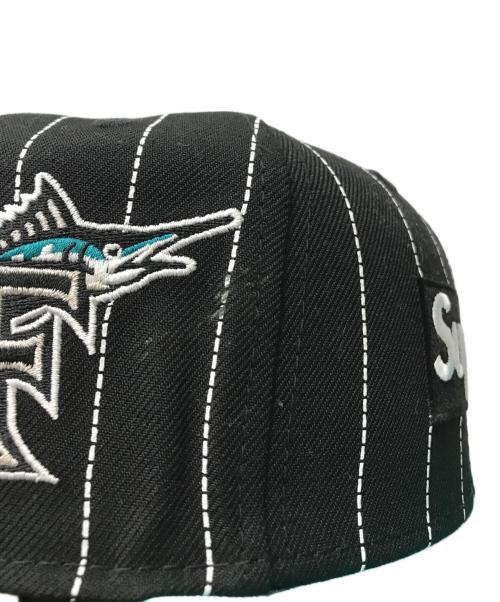 SUPREME（シュプリーム）Supreme (シュプリーム) New Era (ニューエラ) MLB (エムエルビー) MLB Teams Box Logo Cap ブラックの古着・服飾アイテム