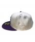 Supreme (シュプリーム) New Era (ニューエラ) Supreme Reaper S Logo Cap ホワイト×パープル 未使用品：11000円