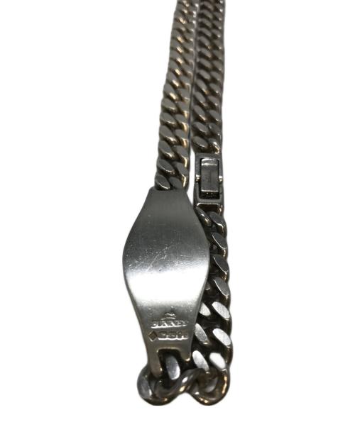 BUNNEY（バニー）BUNNEY (バニー) TRIPLE TOUR BELT IDENTITY CHAIN シルバーの古着・服飾アイテム