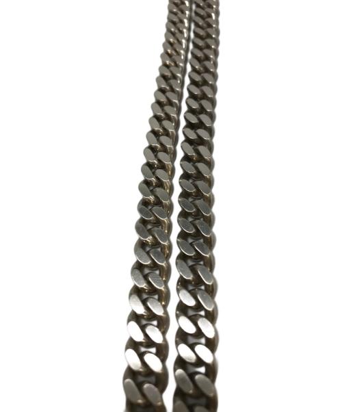 BUNNEY（バニー）BUNNEY (バニー) TRIPLE TOUR BELT IDENTITY CHAIN シルバーの古着・服飾アイテム