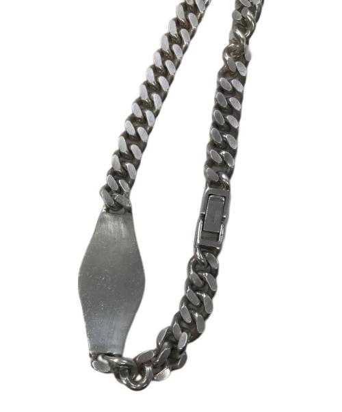BUNNEY（バニー）BUNNEY (バニー) TRIPLE TOUR BELT IDENTITY CHAIN シルバーの古着・服飾アイテム