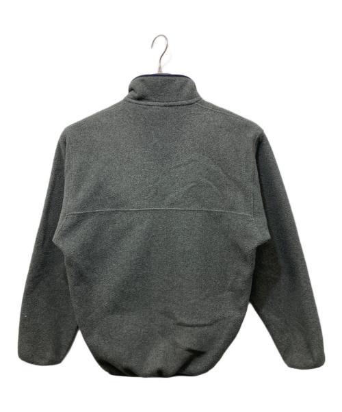 Patagonia（パタゴニア）Patagonia (パタゴニア) シンチラスナップT フリースプルオーバー ニッケル×ネイビー(グレー) サイズ:Sの古着・服飾アイテム