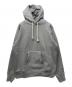Champion（チャンピオン）の古着「フーデッドスウェットシャツ」｜グレー