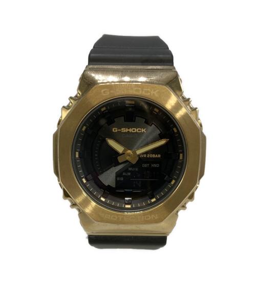 CASIO（カシオ）CASIO (カシオ) G-SHOCK METAL COVERED ブラック×ゴールドの古着・服飾アイテム