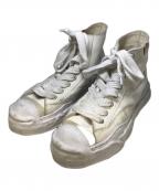 MIHARA YASUHIROミハラヤスヒロ）の古着「HANK ハイカットスニーカー」｜ホワイト