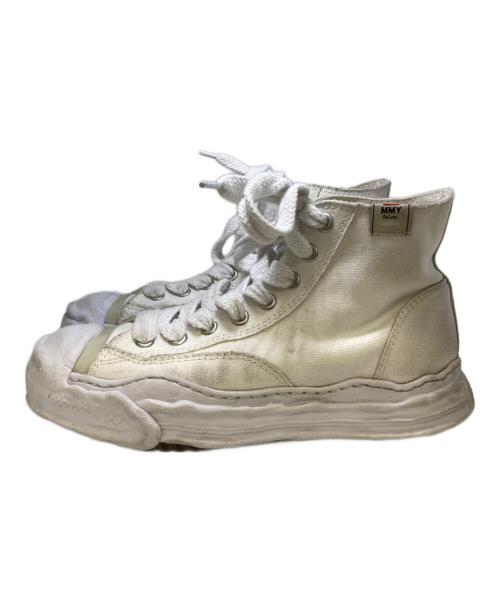 MIHARA YASUHIRO（ミハラヤスヒロ）MIHARA YASUHIRO (ミハラヤスヒロ) HANK ハイカットスニーカー ホワイト サイズ:42の古着・服飾アイテム