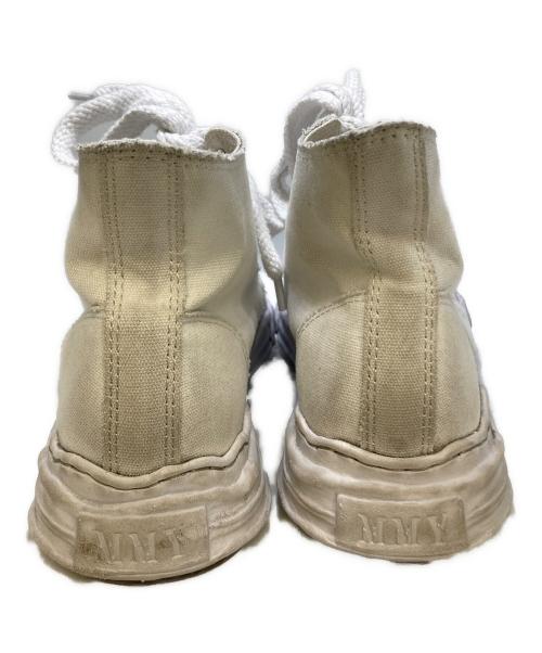 MIHARA YASUHIRO（ミハラヤスヒロ）MIHARA YASUHIRO (ミハラヤスヒロ) HANK ハイカットスニーカー ホワイト サイズ:42の古着・服飾アイテム