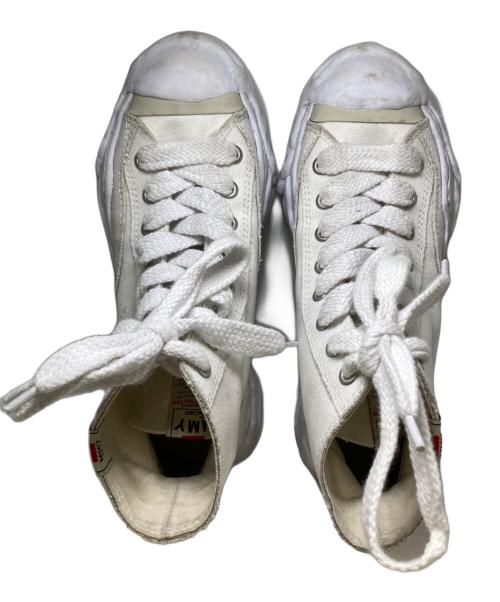 MIHARA YASUHIRO（ミハラヤスヒロ）MIHARA YASUHIRO (ミハラヤスヒロ) HANK ハイカットスニーカー ホワイト サイズ:42の古着・服飾アイテム