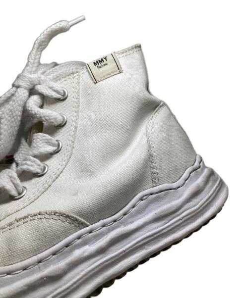 MIHARA YASUHIRO（ミハラヤスヒロ）MIHARA YASUHIRO (ミハラヤスヒロ) HANK ハイカットスニーカー ホワイト サイズ:42の古着・服飾アイテム