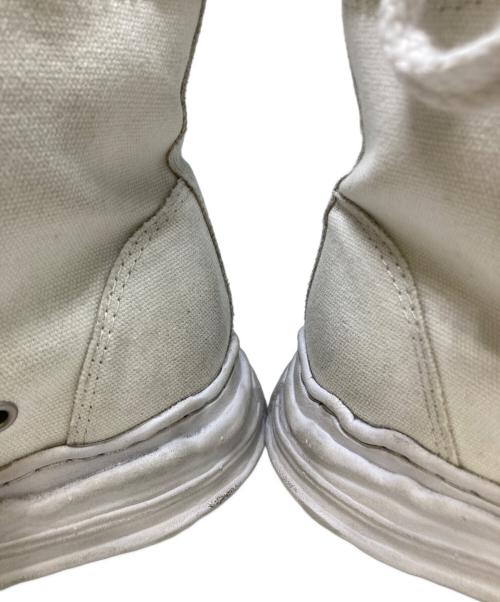 MIHARA YASUHIRO（ミハラヤスヒロ）MIHARA YASUHIRO (ミハラヤスヒロ) HANK ハイカットスニーカー ホワイト サイズ:42の古着・服飾アイテム