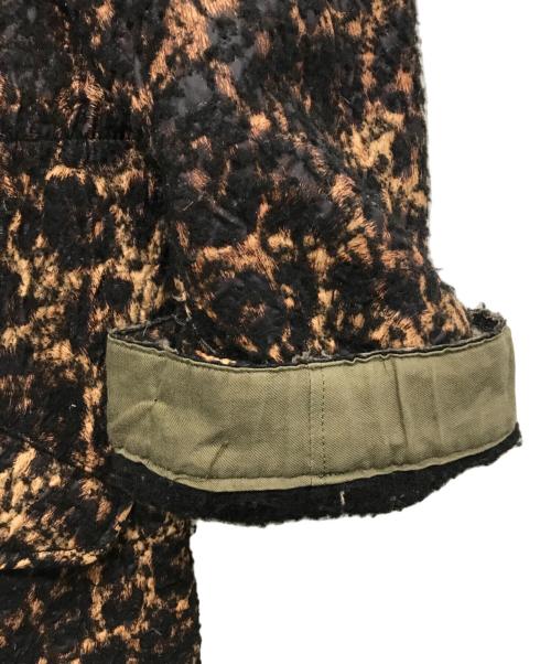 THE Dallas（ザ・ダラス）THE Dallas (ザ・ダラス) レオパードニードルコート カーキ サイズ:1の古着・服飾アイテム