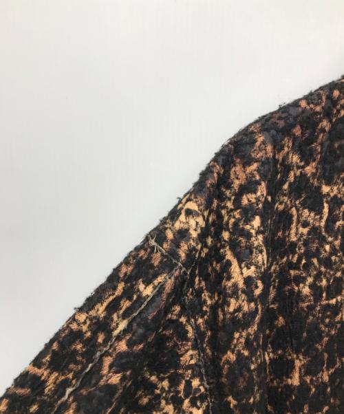 THE Dallas（ザ・ダラス）THE Dallas (ザ・ダラス) レオパードニードルコート カーキ サイズ:1の古着・服飾アイテム