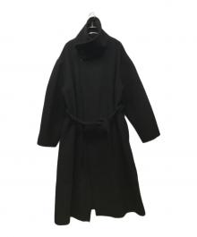 TODAYFUL（トゥデイフル）の古着「Standcollar Wool Coat」｜ブラック