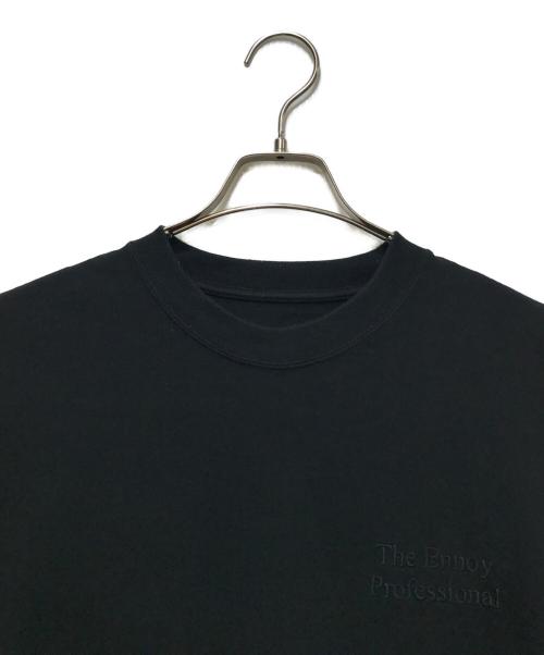 The Ennoy Professional（ザ エンノイ プロフェッショナル）THE ENNOY PROFESSIONAL (ザ エンノイ プロフェッショナル) Hem Rib Tee ブラック サイズ:XLの古着・服飾アイテム