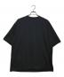 THE ENNOY PROFESSIONAL（ザ エンノイ プロフェッショナル）の古着「Hem Rib Tee」｜ブラック