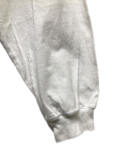 everyone（エブリワン）everyone (エブリワン) ロングスリーブカットソー ホワイト サイズ:XLの古着・服飾アイテム