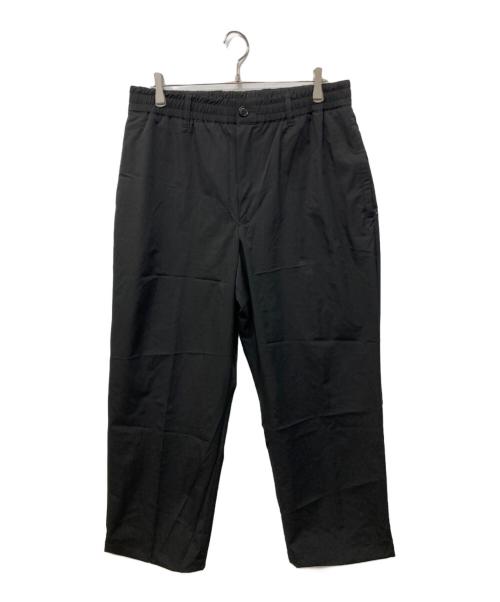 is-ness（イズネス）is-ness (イズネス) FARAH (ファーラー) The▲HC COOKS' Easy Wide Straight Pants ブラック サイズ:Ⅼの古着・服飾アイテム