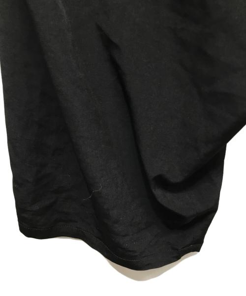 Yohji Yamamoto pour homme（ヨウジヤマモト プールオム）Yohji Yamamoto pour homme (ヨウジヤマモト プールオム) トリアセテートドレープロングパンツ ブラック サイズ:SIZE 3の古着・服飾アイテム