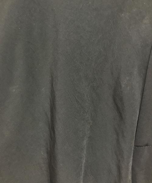 Yohji Yamamoto pour homme（ヨウジヤマモト プールオム）Yohji Yamamoto pour homme (ヨウジヤマモト プールオム) トリアセテートドレープロングパンツ ブラック サイズ:SIZE 3の古着・服飾アイテム