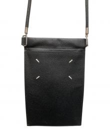 Maison Margiela（メゾンマルジェラ）の古着「ショルダーフォンケース」｜ブラック