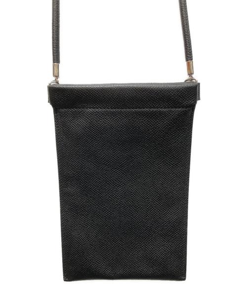 Maison Margiela（メゾンマルジェラ）Maison Margiela (メゾンマルジェラ) ショルダーフォンケース ブラックの古着・服飾アイテム