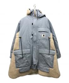sacai×Carhartt WIP（サカイ×カーハート ワークインプログレス）の古着「Canvas Parka Siberian」｜ブルー