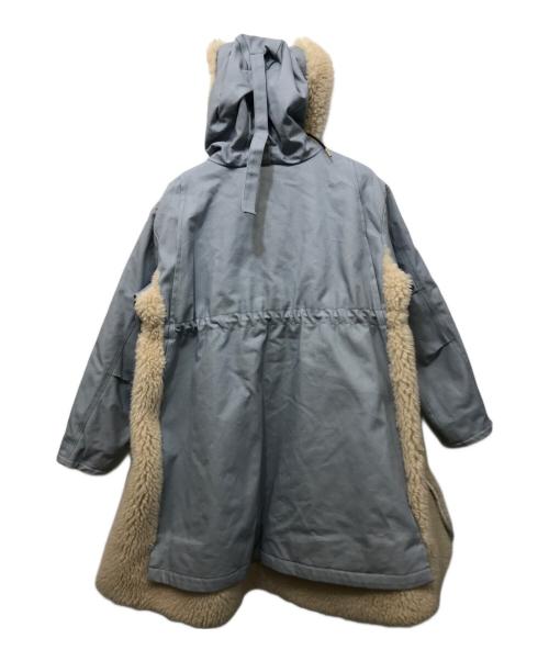 sacai（サカイ）sacai (サカイ) CARHARTT WIP (カーハート ワークインプログレス) Canvas Parka Siberian ブルー サイズ:SIZE 1の古着・服飾アイテム