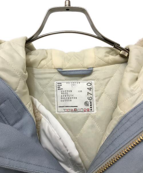 sacai（サカイ）sacai (サカイ) CARHARTT WIP (カーハート ワークインプログレス) Canvas Parka Siberian ブルー サイズ:SIZE 1の古着・服飾アイテム