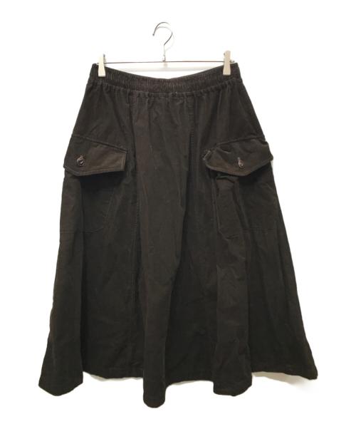 45R（フォーティファイブ・アール）45R (フォーティファイブ・アール) ミジンコールのテントスカート ブラウン サイズ:SIZE Freeの古着・服飾アイテム