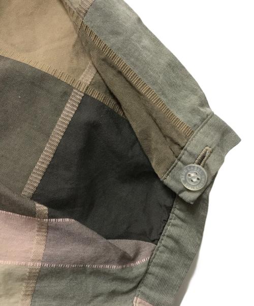 BLUE LABEL CRESTBRIDGE（ブルーレーベルクレストブリッジ）BLUE LABEL CRESTBRIDGE (ブルーレーベルクレストブリッジ) 半袖ワンピース ベージュ サイズ:38の古着・服飾アイテム