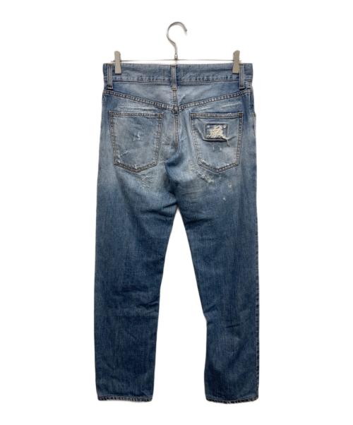 DOLCE & GABBANA（ドルチェ＆ガッバーナ）DOLCE & GABBANA (ドルチェ＆ガッバーナ) リペア加工デニムパンツ インディゴ サイズ:44の古着・服飾アイテム