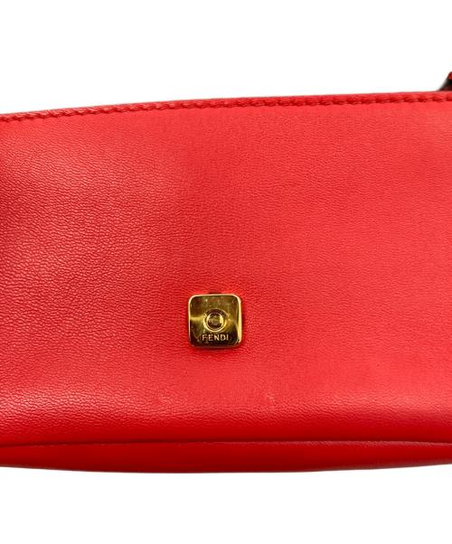 FENDI（フェンディ）FENDI (フェンディ) 2WAYマイクロバゲットモンスター レッドの古着・服飾アイテム