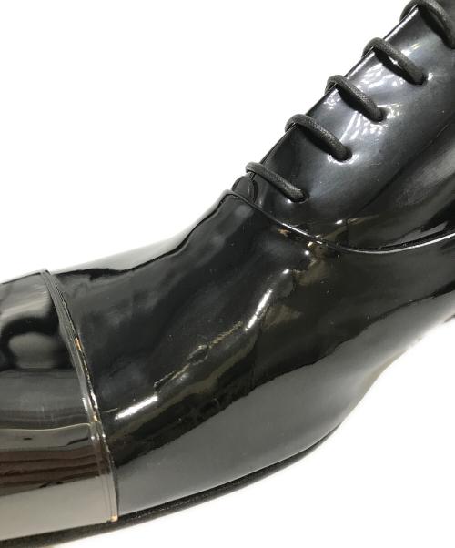 LOUIS VUITTON（ルイ ヴィトン）LOUIS VUITTON (ルイ ヴィトン) キャップトゥエナメルシューズ ブラック サイズ:5 1/2の古着・服飾アイテム