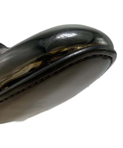 LOUIS VUITTON（ルイ ヴィトン）LOUIS VUITTON (ルイ ヴィトン) キャップトゥエナメルシューズ ブラック サイズ:5 1/2の古着・服飾アイテム