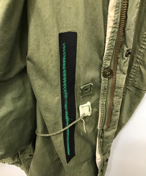 US ARMY（ユーエスアーミー）US ARMY (ユーエスアーミー) M-51 リメイクコート オリーブ サイズ:不明の古着・服飾アイテム