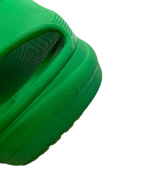 BALENCIAGA（バレンシアガ）BALENCIAGA (バレンシアガ) crocs (クロックス) プラットフォームクロッグサンダル グリーン サイズ:41の古着・服飾アイテム