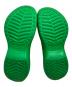 中古・古着 BALENCIAGA (バレンシアガ) crocs (クロックス) プラットフォームクロッグサンダル グリーン サイズ:41：20000円
