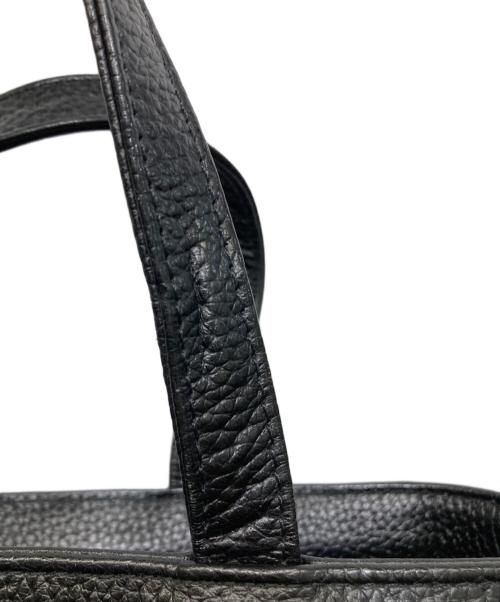 hushtag（ハッシュタグ）Hushtag (ハッシュタグ) レザーミニトート バッグ ブラックの古着・服飾アイテム