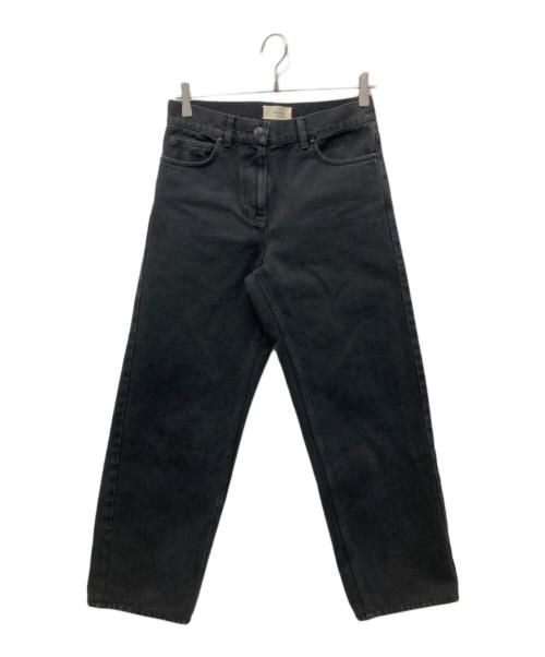 THE ROW（ザ ロウ）THE ROW (ザ ロウ) ワイドデニムパンツ ブラック サイズ:SIZE 25の古着・服飾アイテム