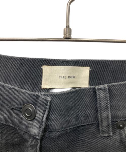 THE ROW（ザ ロウ）THE ROW (ザ ロウ) ワイドデニムパンツ ブラック サイズ:SIZE 25の古着・服飾アイテム
