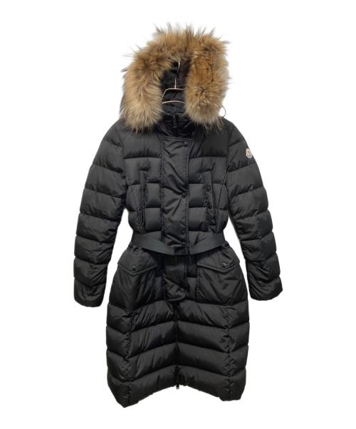 MONCLER（モンクレール）MONCLER (モンクレール) KHLOE ダウンコート ブラック サイズ:1の古着・服飾アイテム