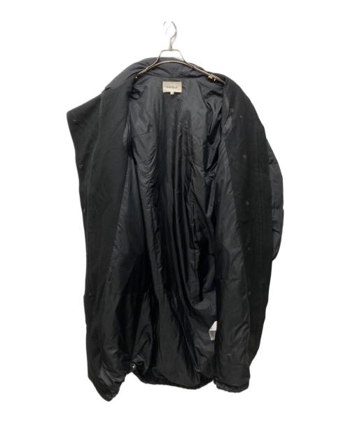 ENFOLD（エンフォルド）ENFOLD (エンフォルド) MELTON×DOWN COAT ブラック サイズ:38の古着・服飾アイテム