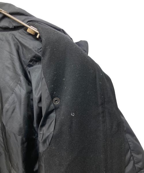 ENFOLD（エンフォルド）ENFOLD (エンフォルド) MELTON×DOWN COAT ブラック サイズ:38の古着・服飾アイテム