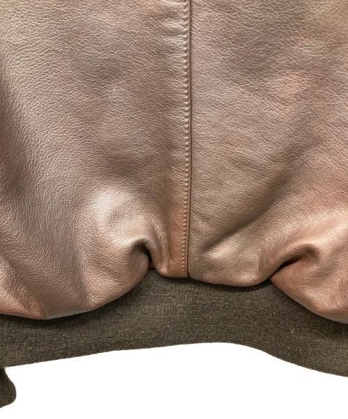 VANSON（バンソン）VANSON (バンソン) TJV レザースタジャン ブラウン サイズ:38の古着・服飾アイテム