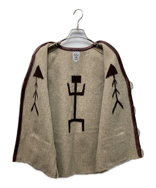 ORTEGA's（オルテガ）ORTEGA'S (オルテガ) スクエアカット チマヨベスト ベージュ サイズ:42の古着・服飾アイテム