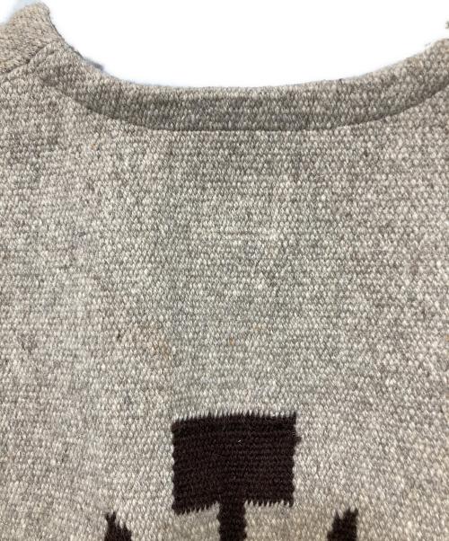 ORTEGA's（オルテガ）ORTEGA'S (オルテガ) スクエアカット チマヨベスト ベージュ サイズ:42の古着・服飾アイテム