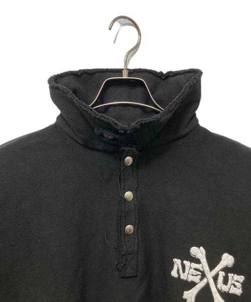 NEXUSVII（ネクサスセブン）NEXUSVII (ネクサスセブン) BONES SNAP PULLOVER ブラック サイズ:48の古着・服飾アイテム