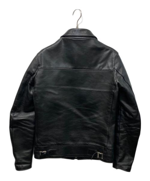666（666）666 (666) LJM-9 シングルライダースジャケット ブラック サイズ:34の古着・服飾アイテム