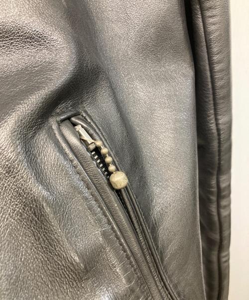 666（666）666 (666) LJM-9 シングルライダースジャケット ブラック サイズ:34の古着・服飾アイテム