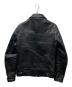 666 (666) LJM-9 シングルライダースジャケット ブラック サイズ:34：45000円